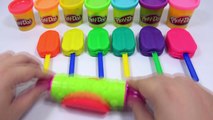 Learn Colors Play Doh Ice Cream Popsicle Peppa Pig Elephant Molds Fun & Creative for Kids