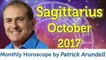 Sagittarius October 2017 Horoscope