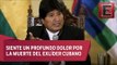 Evo Morales: “Fidel Castro, un gigante de la historia de la humanidad”