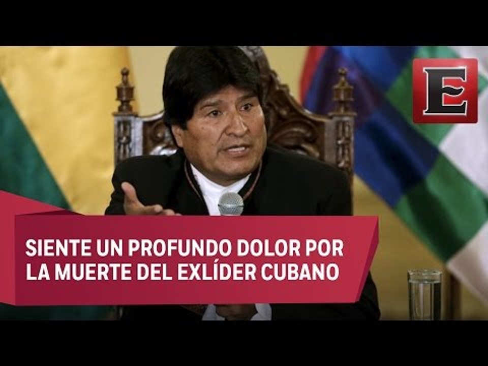 Evo Morales: “Fidel Castro, un gigante de la historia de la humanidad”