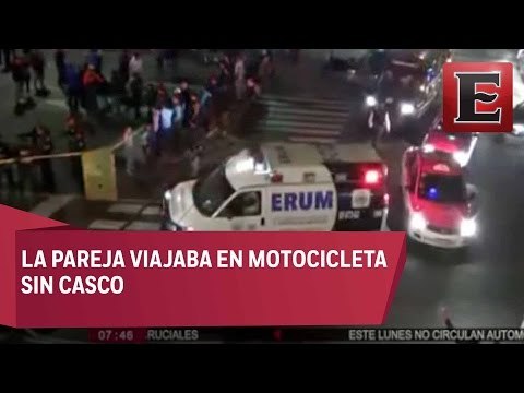 Mueren dos jóvenes en accidente automovilístico en Iztapalapa