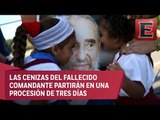 Líderes mundiales y cubanos rinden homenaje a Fidel Castro en La Habana