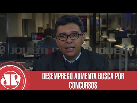 Desemprego aumenta busca por concursos | Jornal da Manhã | Jovem Pan
