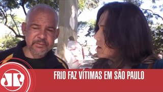 Frio faz vítimas em São Paulo | Jornal da Manhã | Jovem Pan