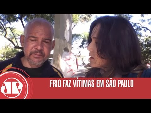 Frio faz vítimas em São Paulo | Jornal da Manhã | Jovem Pan