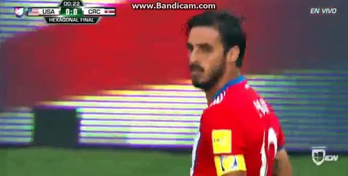 World Cup Qualification, CONCACAF 5th round: USA vs Costa Rica