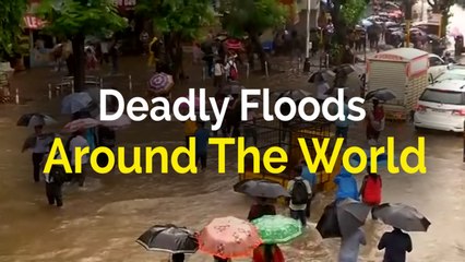 Descargar video: Deadly floods around the world amid Hurricane Harvey's devastation in US