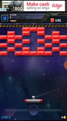 Brick Breaker Star Space King Level 6