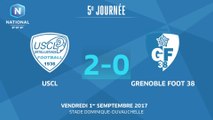 J5 : US Créteil Lusitanos - Grenoble Foot 38 (2-0), le résumé