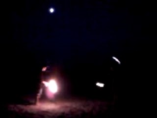 Batons de feu plages