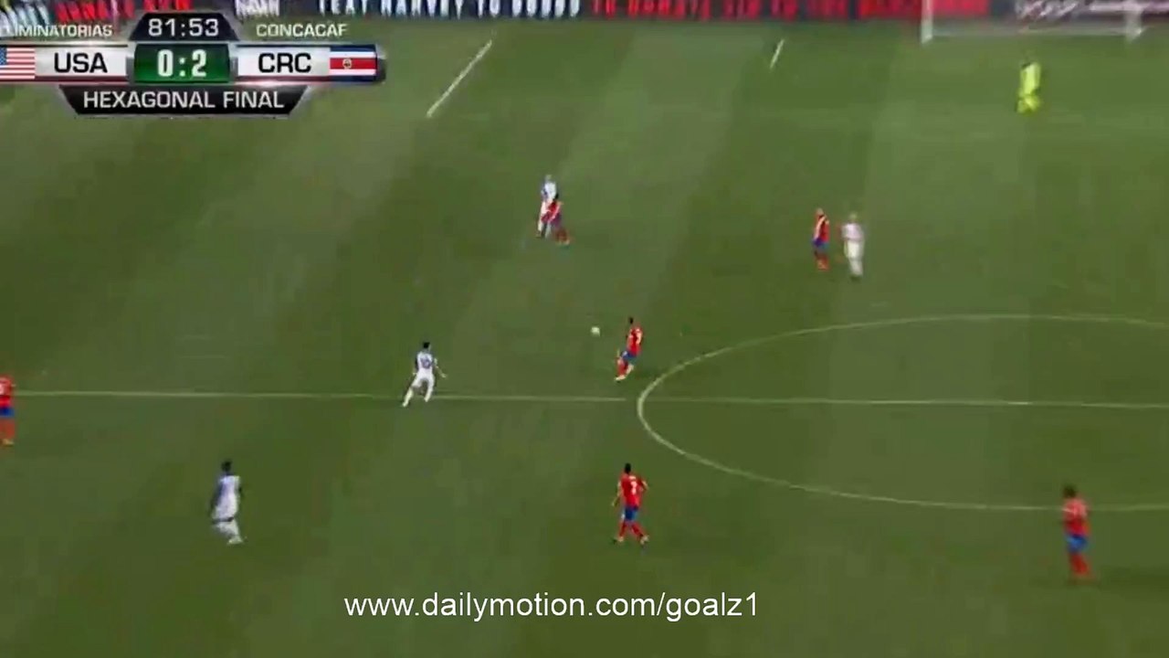 Marcos Urena Second Goal USA vs Costa Rica 0-2 (2017)