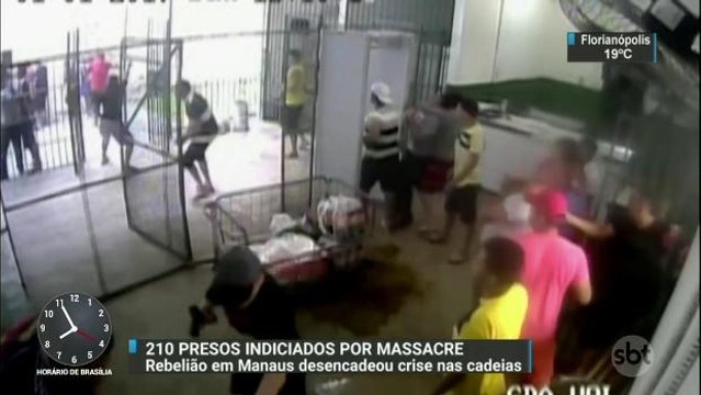 Presos são indiciados por massacre no Amazonas