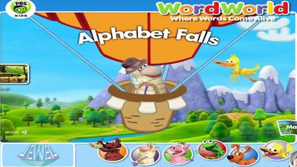 Word World Game Video - Alphabet Fall Episode - PBS Kids Games
