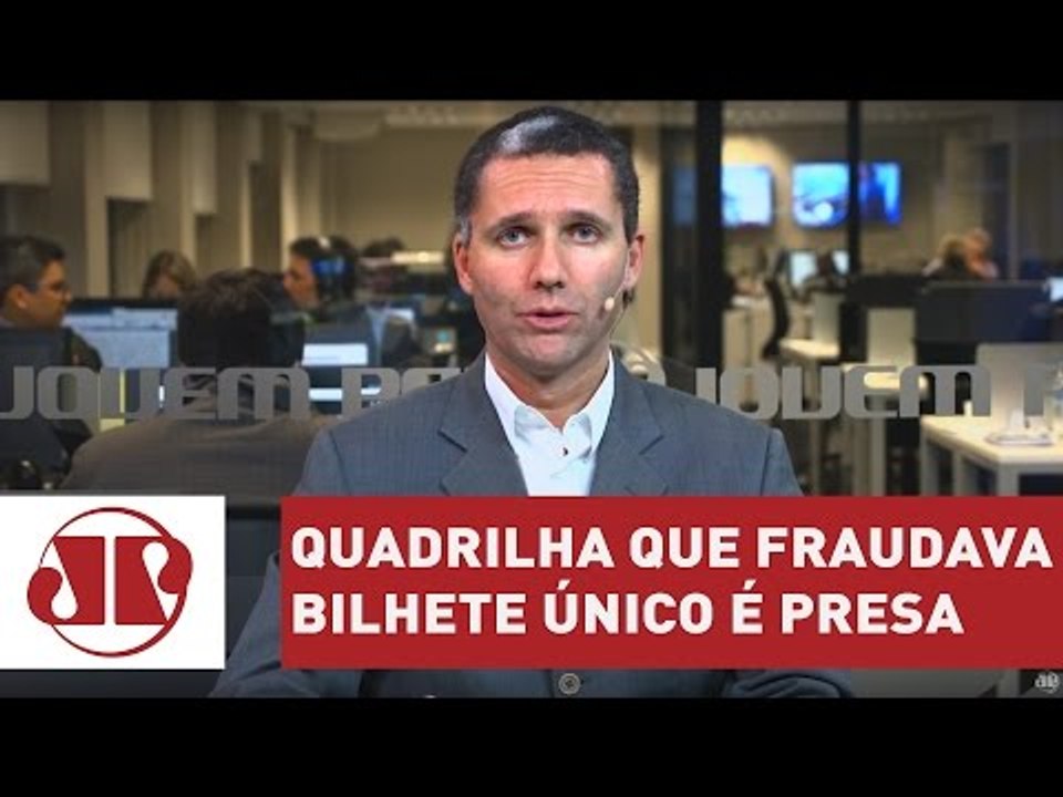 Polícia de SP prende quadrilha que fraudava Bilhete Único | Jornal da Manhã | Jovem Pan