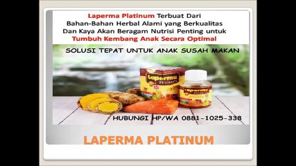 MADU ANAK LAPERMA PLATINUM SOLUSI UNTUK ANAK SUSAH MAKAN