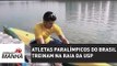 Confiantes, atletas paralímpicos do Brasil treinam na raia da USP | Jovem Pan