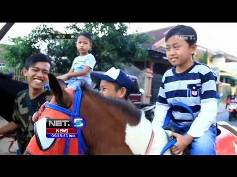 Ngabuburit Unik Dengan Menunggangi Kuda - NET5