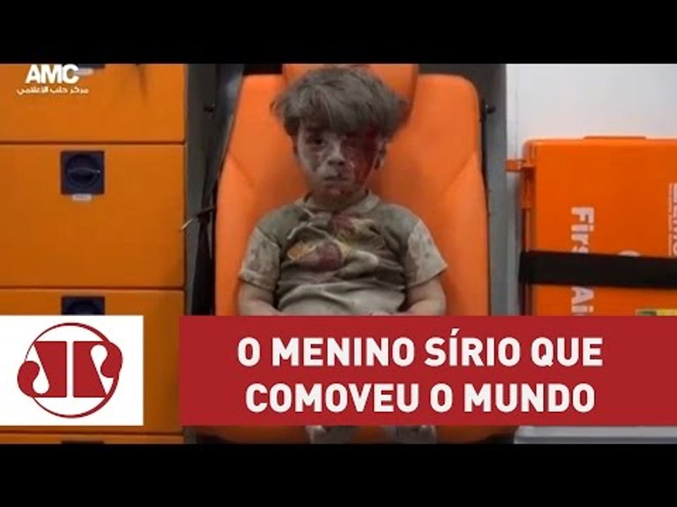 Imagem de menino ferido em bombardeio na Síria comove o mundo | Jornal da Manhã | Jovem Pan