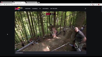 Mathias Flueckiger Crash at Albstadt World Cup