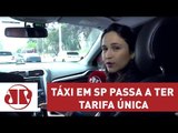 Táxi em SP passa a ter tarifa única e bandeira 2 opcional | Jornal da Manhã | Jovem Pan