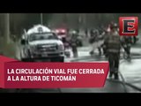 Choque de pipa y taxi en Insurgentes Norte provoca fuga de gas