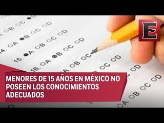 Insatisfactorios los resultados de la evaluación PISA 2015