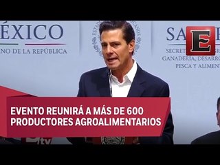 Peña Nieto encabeza la inauguración de la Expo Alimentaria 2016