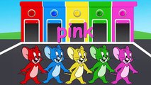 Les couleurs pour enfants à Apprendre avec couleur chat et souris couleurs pour enfants à Apprendre