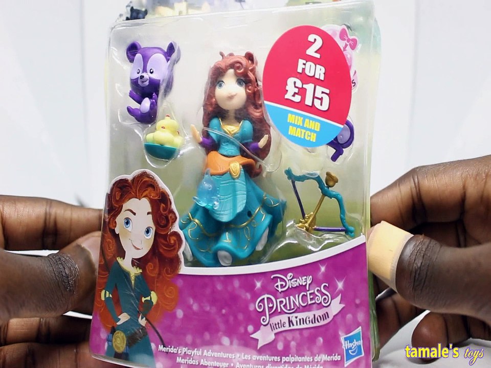 DISNEY PRINCESS ,LITTLE KINGDOM ,MERIDA'S ,PLAYFUL ,ADVENTURES, HASBRO, REVIEW, Toys BABY Videos , BRAVE , PIXAR ,