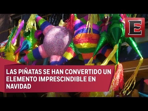 Elaboración y venta de piñatas para las posadas navideñas