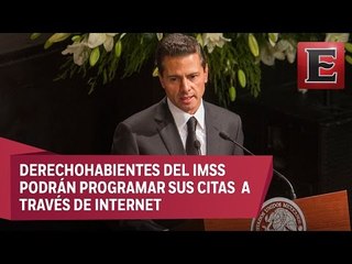 Peña Nieto lanza la plataforma Cita Médica Digital