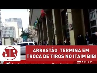 Arrastão a restaurante termina em troca de tiros no Itaim Bibi