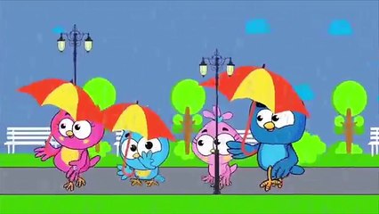 Birds Family Thief in the house Eps Cartoon Animation Nursery Rhymes by Arnold Thurlow