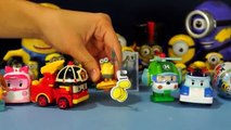Para Kinder Sorpresa de dibujos animados sobre los coches poli chicos AGV en ruso con los tipos Rò