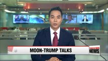 Moon, Trump agree to build up missile deterrence amid N. Korea threat