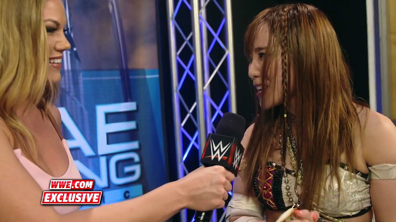 Kairi Sane promises more Diving Elbow Drops in the Mae Young Classic: Exclusive, Aug. 31, 2017