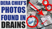 Ram Rahim Verdict : Photos of Dera leader found in drains in Rajasthan | Oneindia News