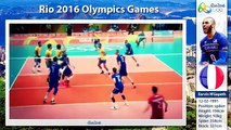 Beau des jeux plupart de de olympique joueurs le le le le la volley-ball Top-10 rio ​​2016