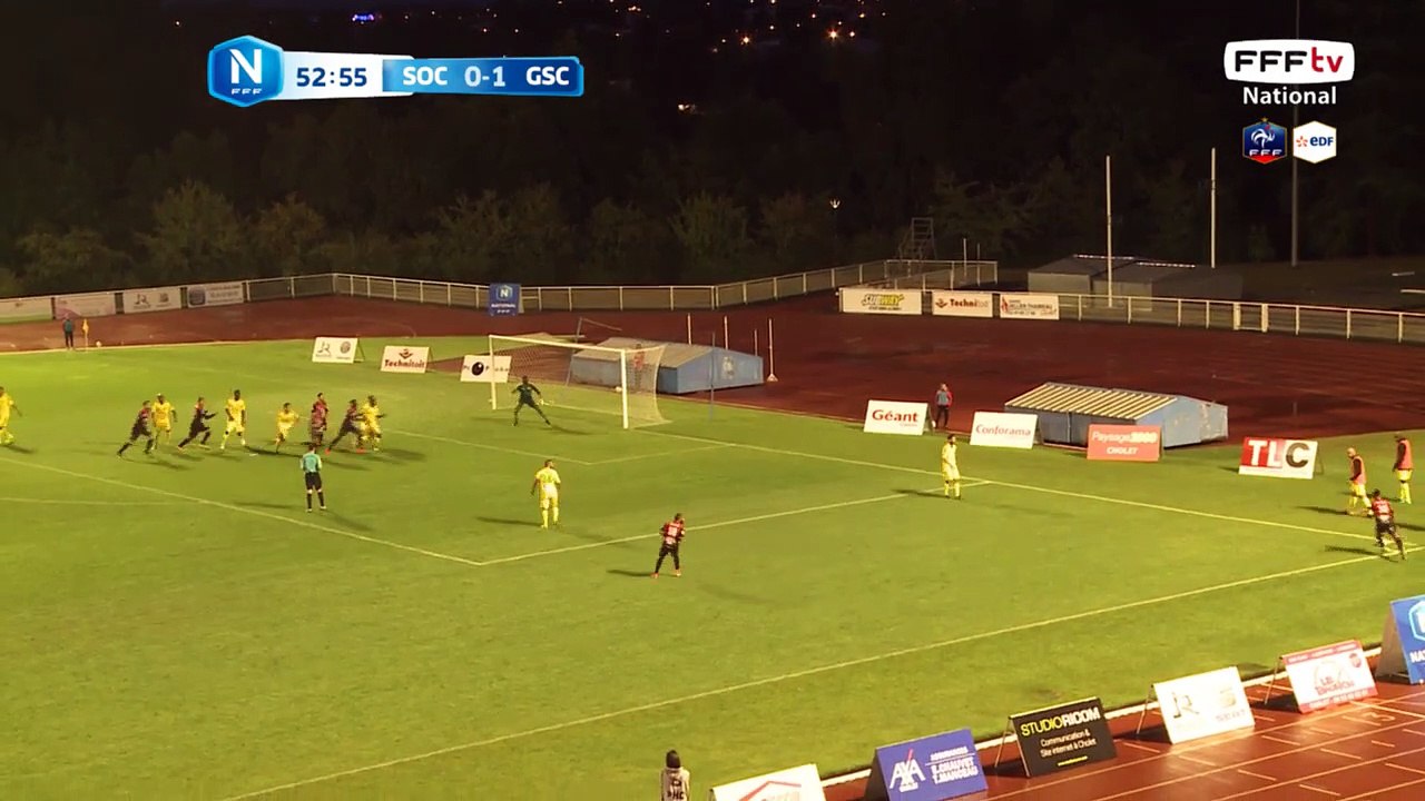 Corner avec tête de Sarr