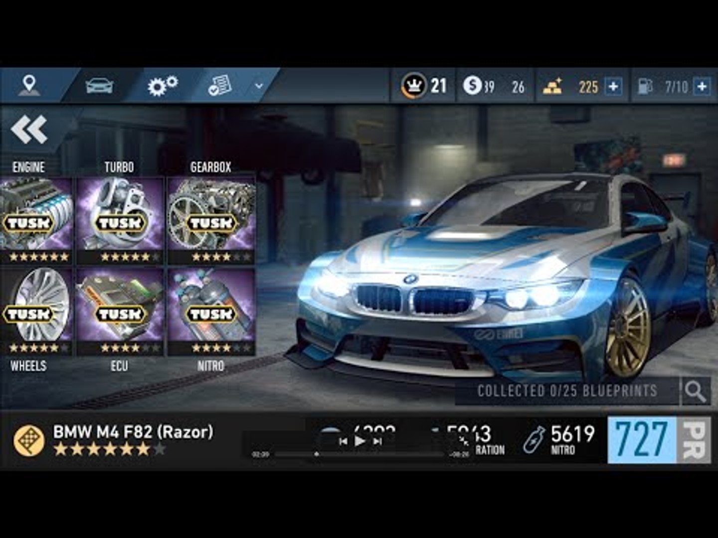Nfs No Limits Unlocking Bmw M4 F Razor Video Dailymotion