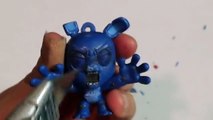 How to Paint Custom LEGO Freddy Fazbear (Five Nights at Freddys Minifigure)