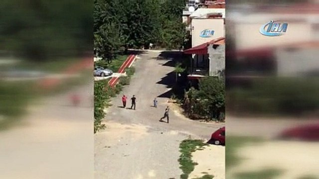 Sahibinin elinden kurtuldu, bir saat kovalamaca yaşattı