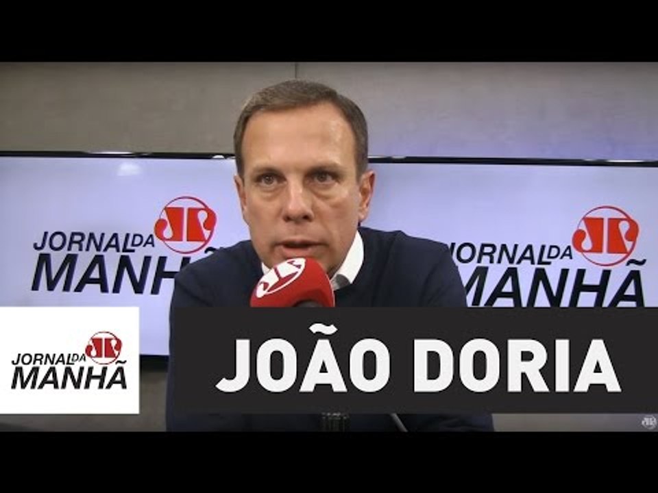 Prefeito eleito de SP, João Doria participa do Jornal da Manhã - parte 2 | Jovem Pan