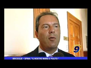 Bisceglie | Spina: "Il nostro mare è pulito"