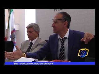 Bari | Agricoltura, indici di congruità