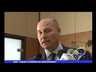 Bari | Forum "Le energie del Mediterraneo"