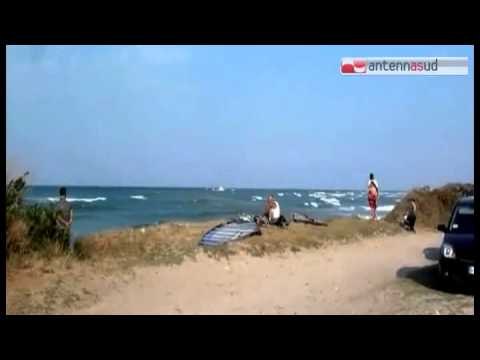 TG 14.07.14 Ex poliziotto muore mentre fa il bagno a Torchiarolo