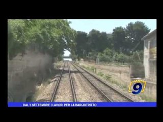 Dal 5 settembre i lavori per la Bari-Bitritto