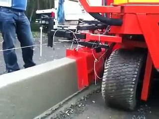 Bordür Yapma Makinası