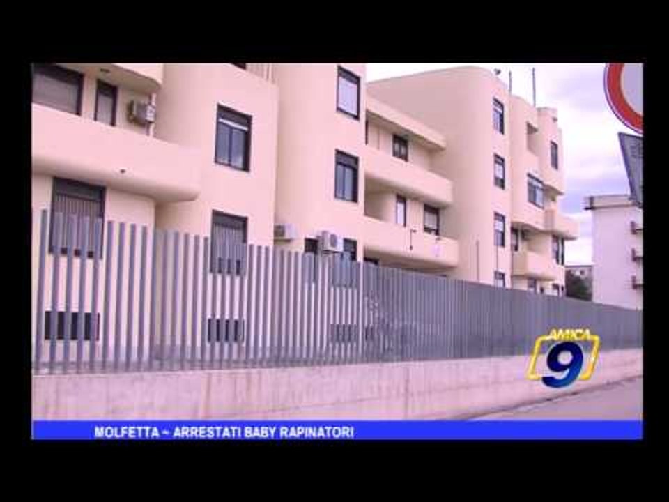 Molfetta | Arrestati Baby Rapinatori